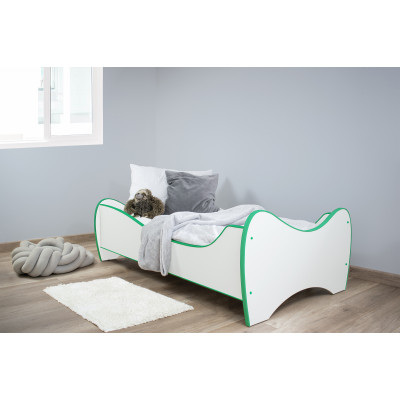 Detská posteľ Top Beds MIDI HIT 140cm x 70cm zelená